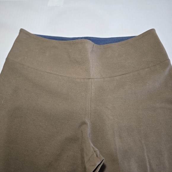 Women with Control Slimming Tights Khaki Leg Pant Size Medium Tummy Control - Picture 3 of 8